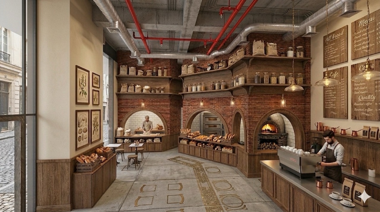 BBC Bakery interior